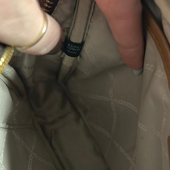 Michael Kors Jet Set Large Crossbody Zip Bag Multi-Color Zebra Print - Picture 13 of 16